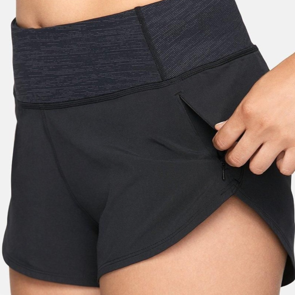 Outdoor Voices Hudson Shorts, Black, Size S